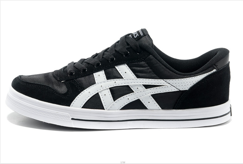 Chaussure Asics Aaron Noir Homme Pas Cher